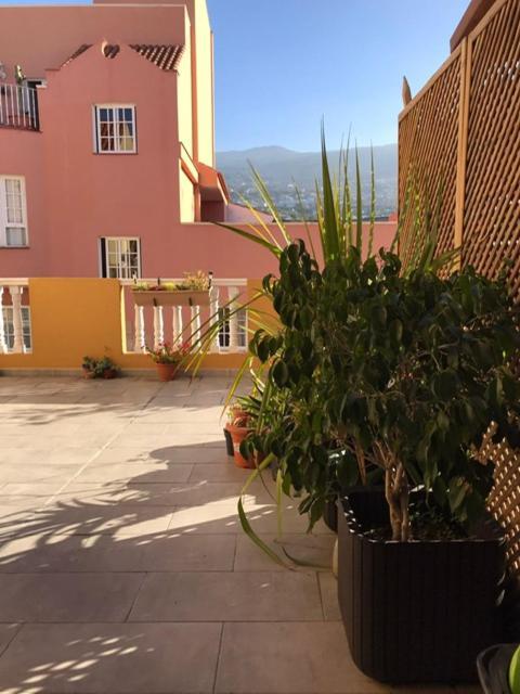 Grosse Terrasse. Modern. Home Office. Solarium Los Realejos Luaran gambar